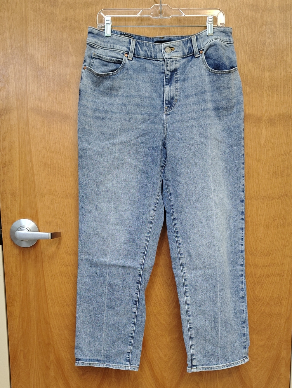 Talbots Light Blue High-Rise Relaxed Jeans
